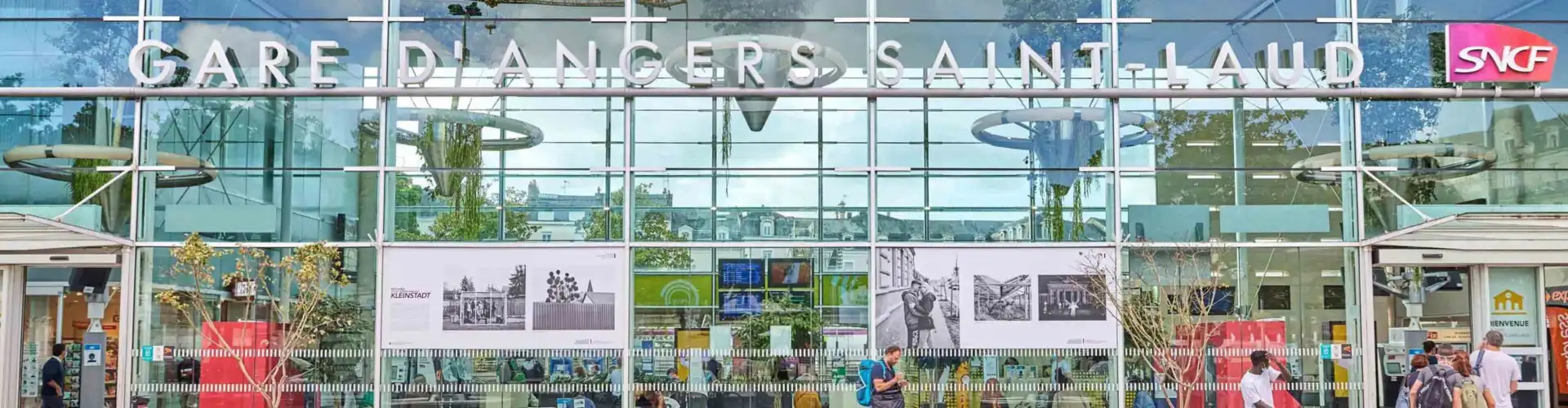 Gare d'Angers Saint-Laud - Point d'accès privilégié au SIVAL