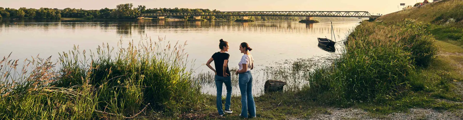 Les bords de Loire à proximité d'Angers, destination végétale