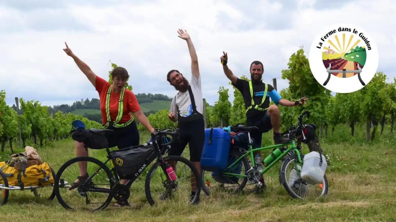 8 mois de voyage à vélo autour de l'installation agricole